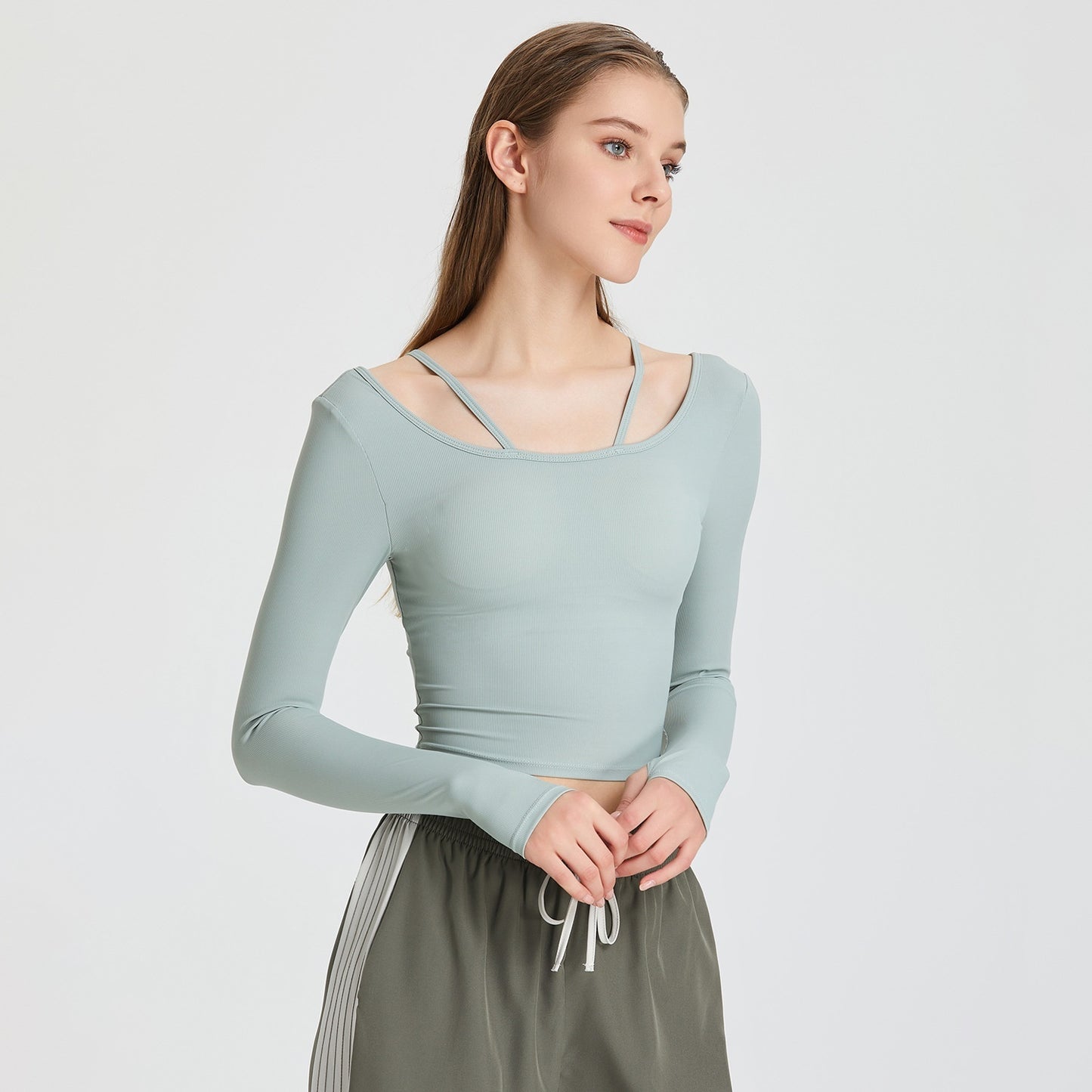 Long Sleeve Yoga Wear Top