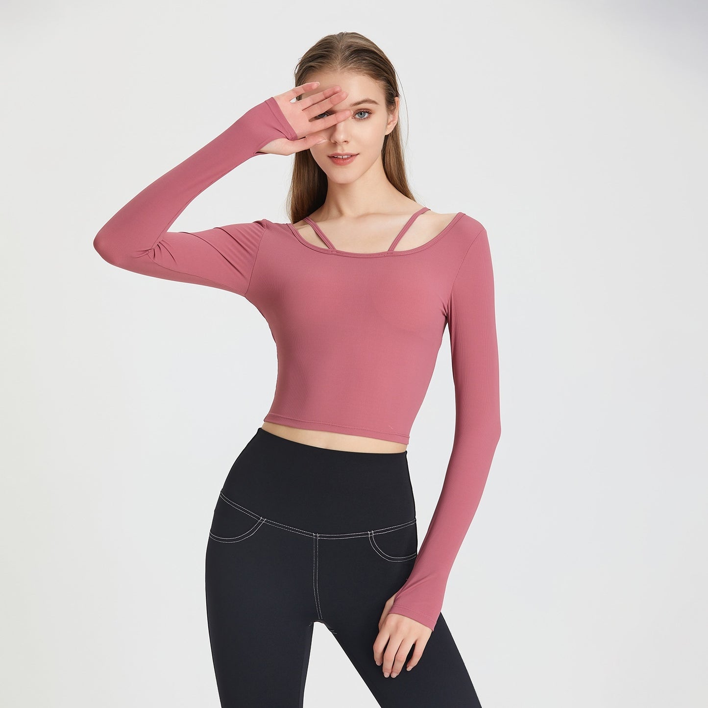 Long Sleeve Yoga Wear Top