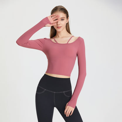 Long Sleeve Yoga Wear Top