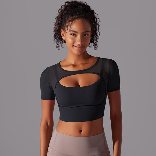 Fitness Double Layer Women Top